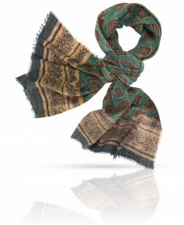 Палантин Унисекс W70.TW4-DEC1418/GREEN